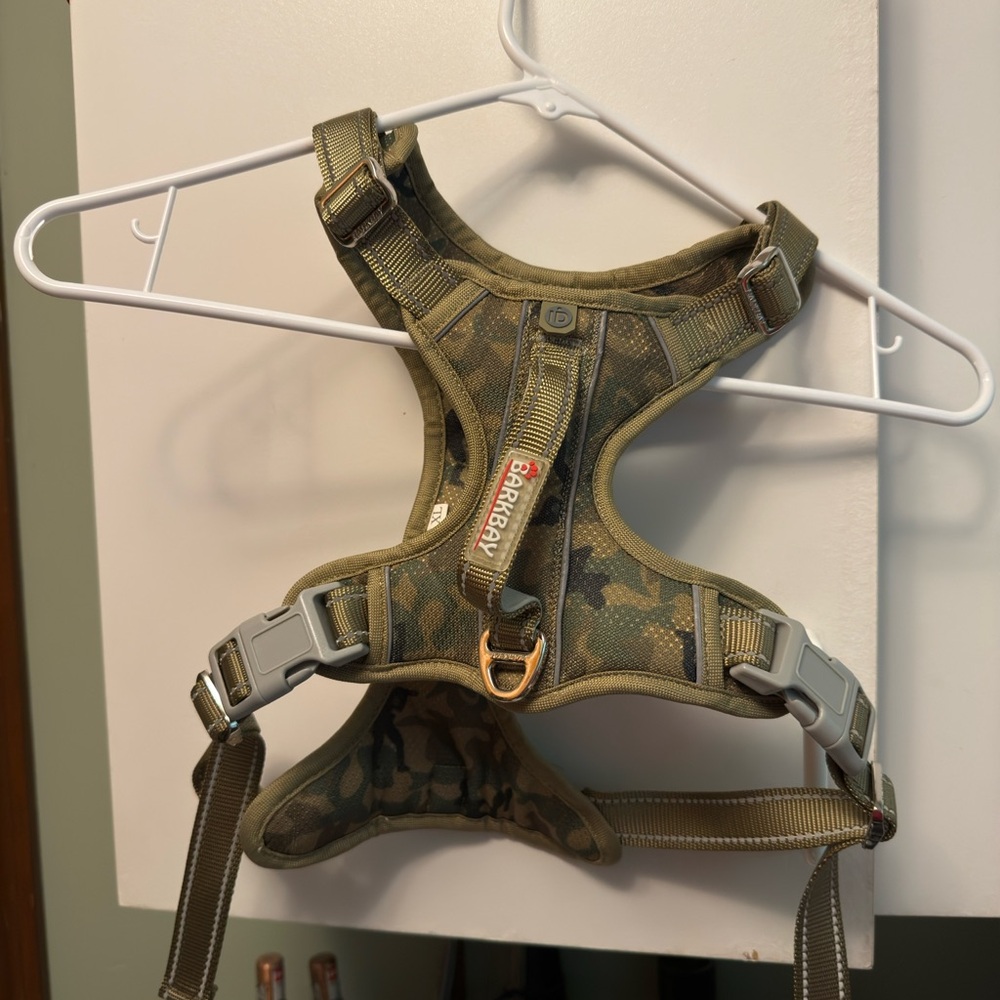 Camouflage Dog Harness with Adjustable Straps